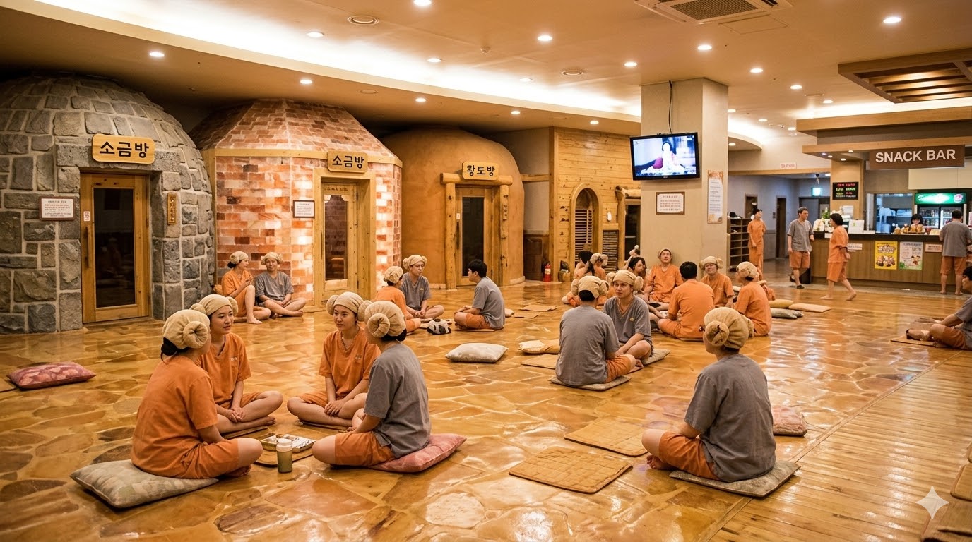 Jjimjilbang Korean Sauna
